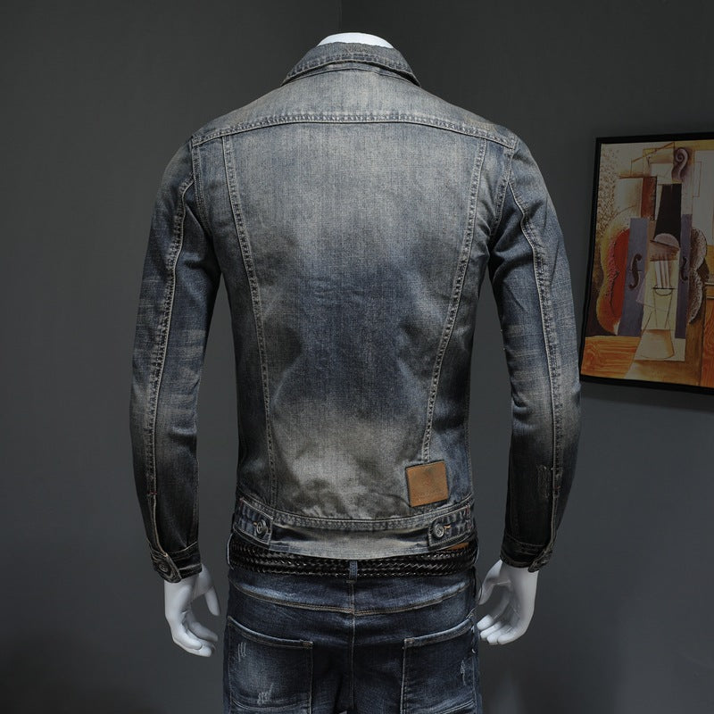 Lennon - Klassische bequeme Jeansjacke für Herren