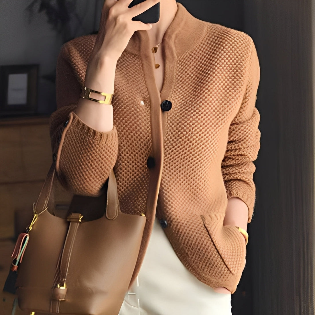 Madlyn - Eleganter Damenpullover aus Wolle