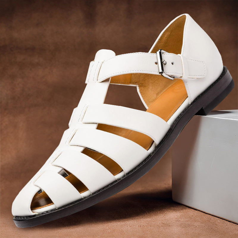 Hedley - Klassische Ledersandalen für Männer