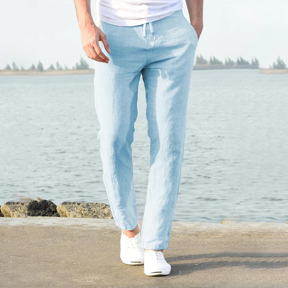 Benedict - Leichte Leinenhose für Männer für den Sommer