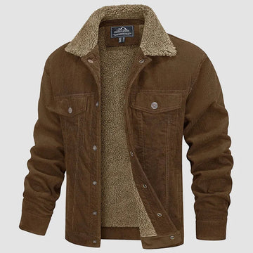 Leif - Robuste Cord-Jacke für den urbanen Look