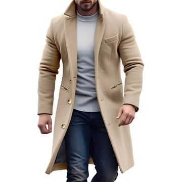 Reilly - Eleganter Herren-Wolltrenchcoat