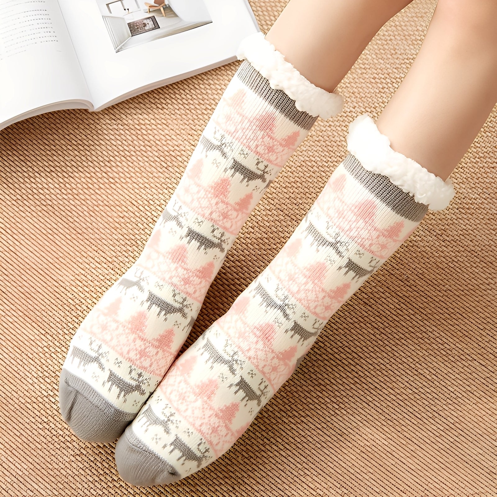 Karissa - Dicke, warme Socken für Frauen für Zuhause
