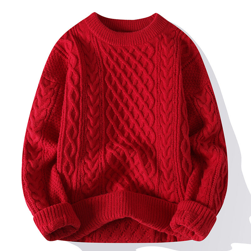 Garnett - Eleganter, locker gestrickter Männerpullover