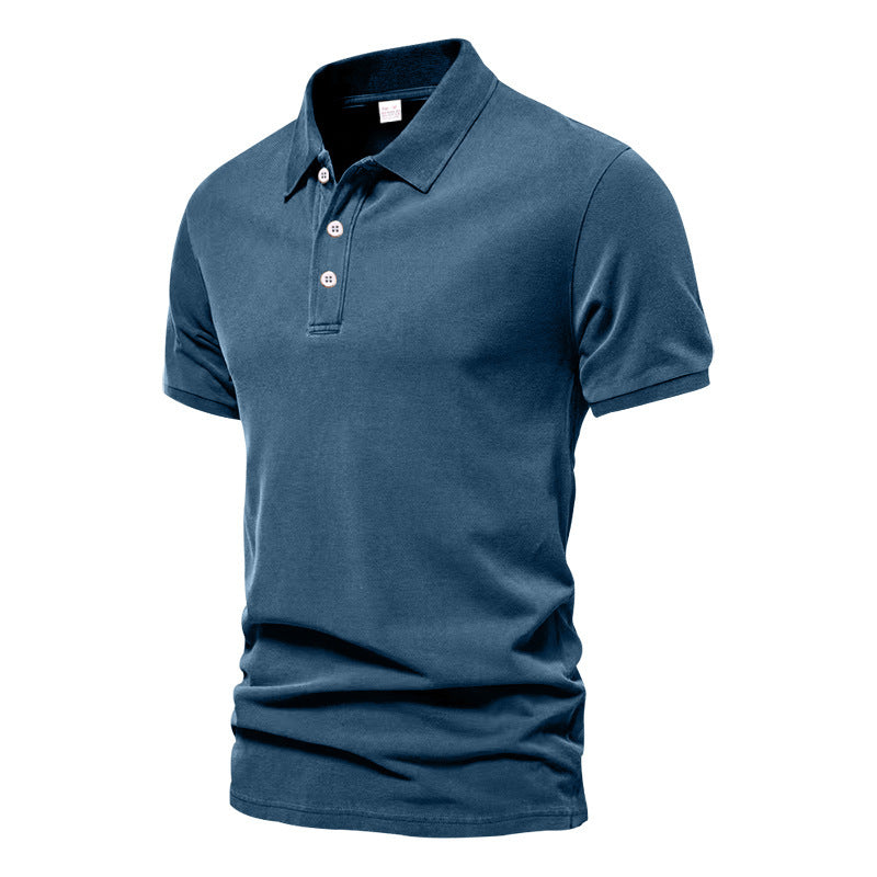 Evans - Bequemes Kurzarm-Poloshirt für Männer
