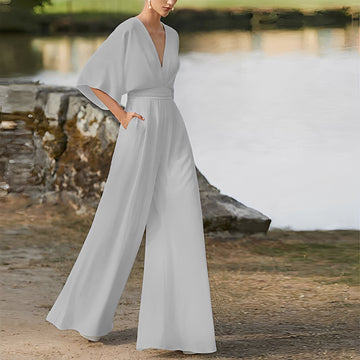 Carmella - Bequemer Jumpsuit mit hohem Bund für Damen