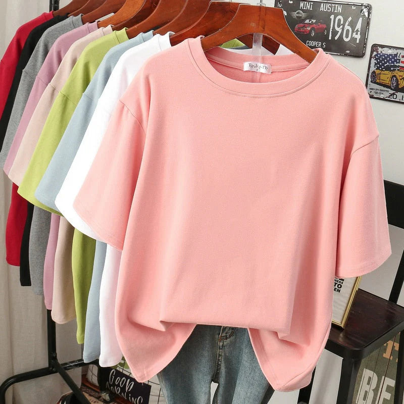 Arabella - Bequemes, weites Damen Baumwoll-T-Shirt