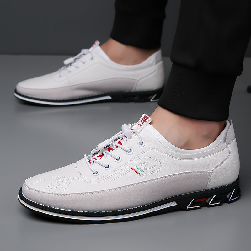Aaron - Bequeme, rutschfeste Lederschuhe für Männer