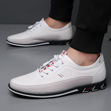 Aaron - Bequeme, rutschfeste Lederschuhe für Männer