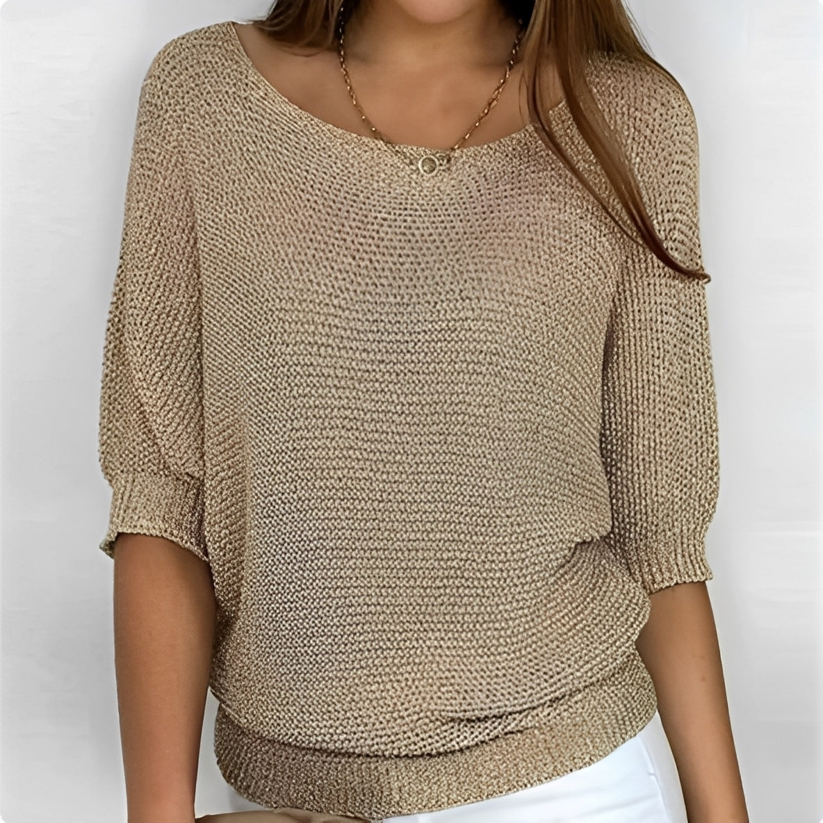Kathleen - Gemütlicher, locker sitzender Damenpullover
