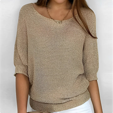 Kathleen - Gemütlicher, locker sitzender Damenpullover