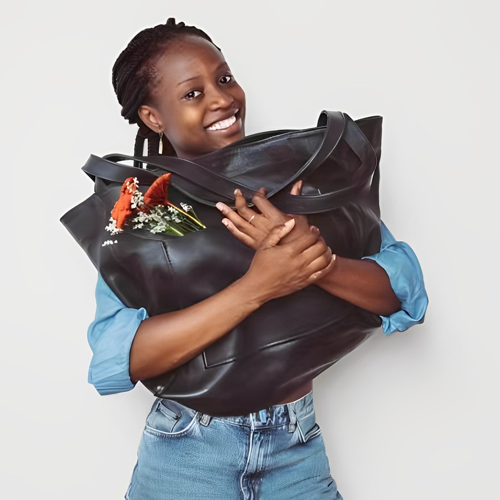 Romayne - Klassische Damen-Ledertasche