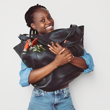 Romayne - Klassische Damen-Ledertasche