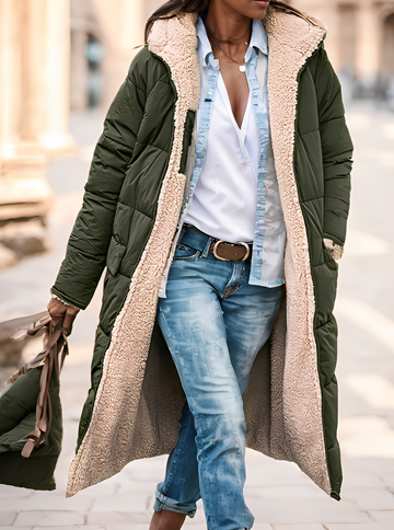 Hazel - Wärmender, gepolsterter Parka für Damen