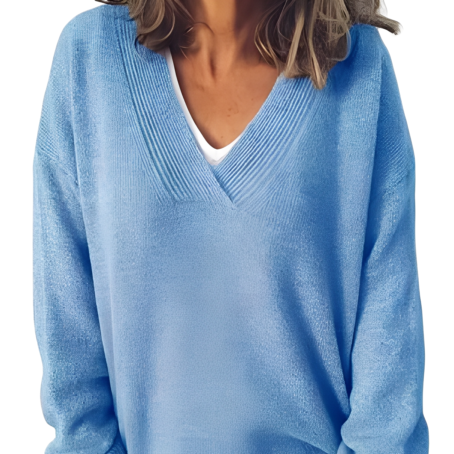 Camryn - Lockere, leger gestrickte Damenpullover