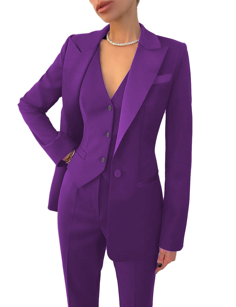 Keanna - Formelles dreiteiliges Business-Outfit für Damen