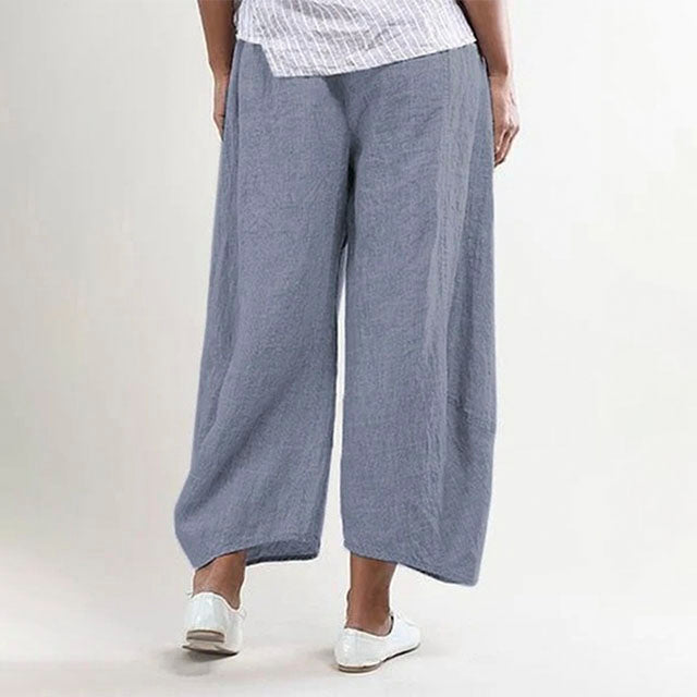 Nora - Sommerhose aus Leinen für Frauen
