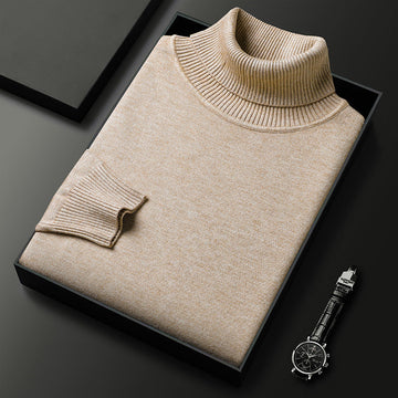 Gareth - Retro-Rollkragenpullover für Männer