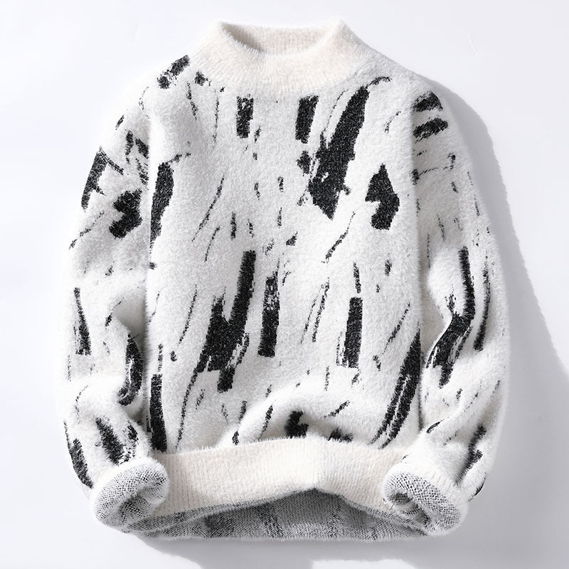 Damian - Eleganter Fleecepullover für Männer