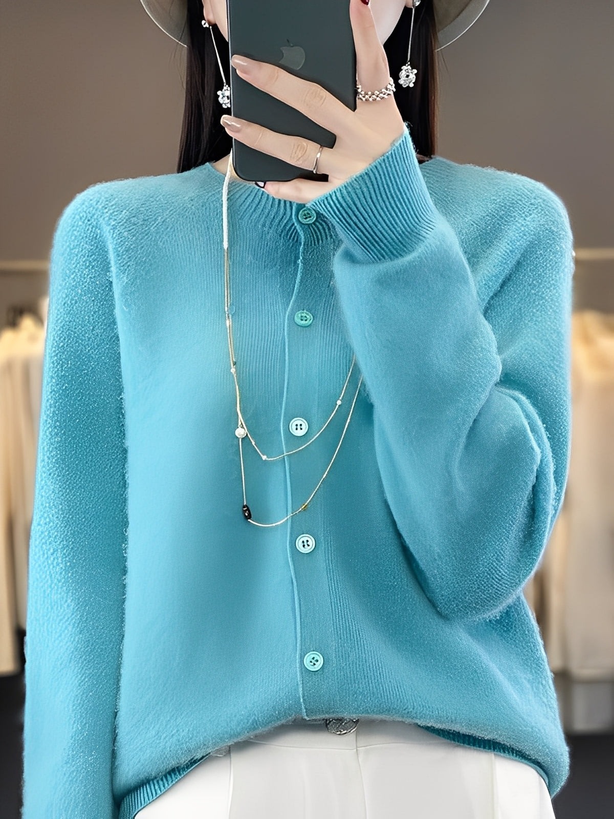 Arabella - Bequemer, locker sitzender Wollpullover für Frauen