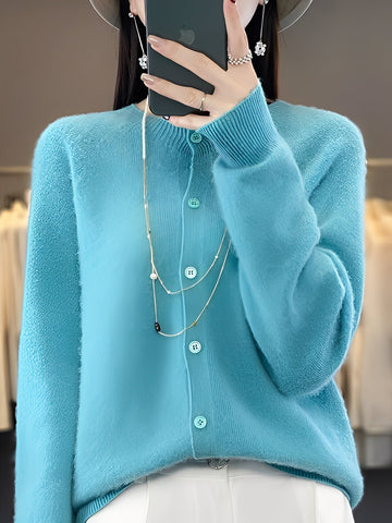 Arabella - Bequemer, locker sitzender Wollpullover für Frauen
