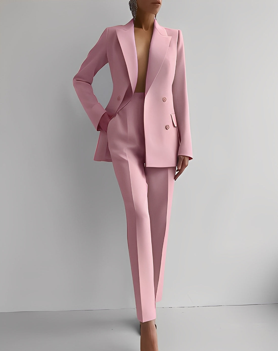 Nydia - Elegantes Slim-Fit-Set mit Blazer und Hose für Damen
