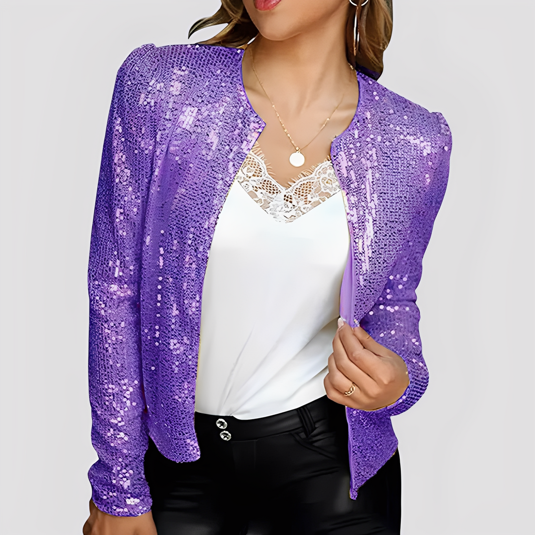 Shannen - Schicker Damenblazer mit Glanz