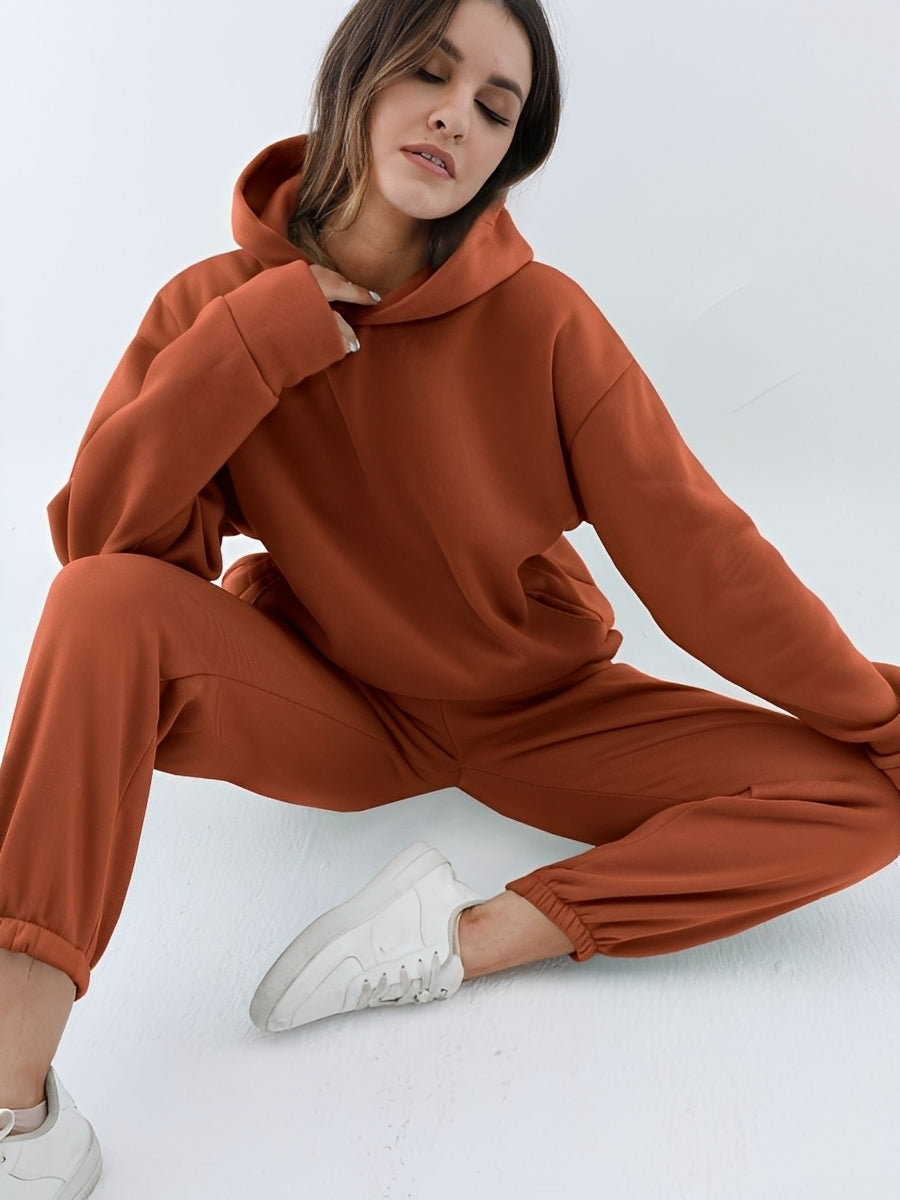 Jasmine - Lässiges Damen Jogging-Set mit Kapuze