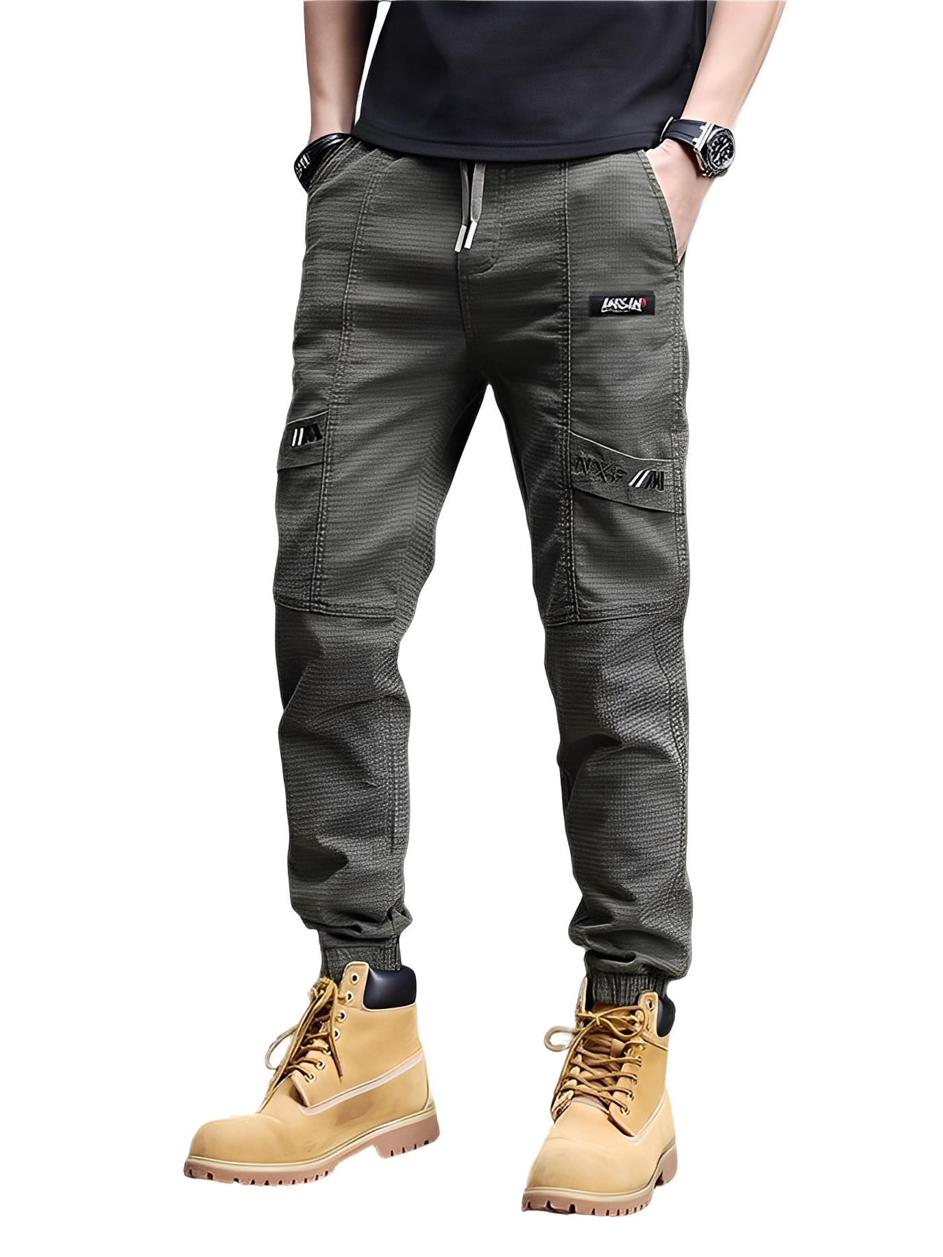 Alvin - Stylische Stretch-Jogginghose mit Kordel für Herren