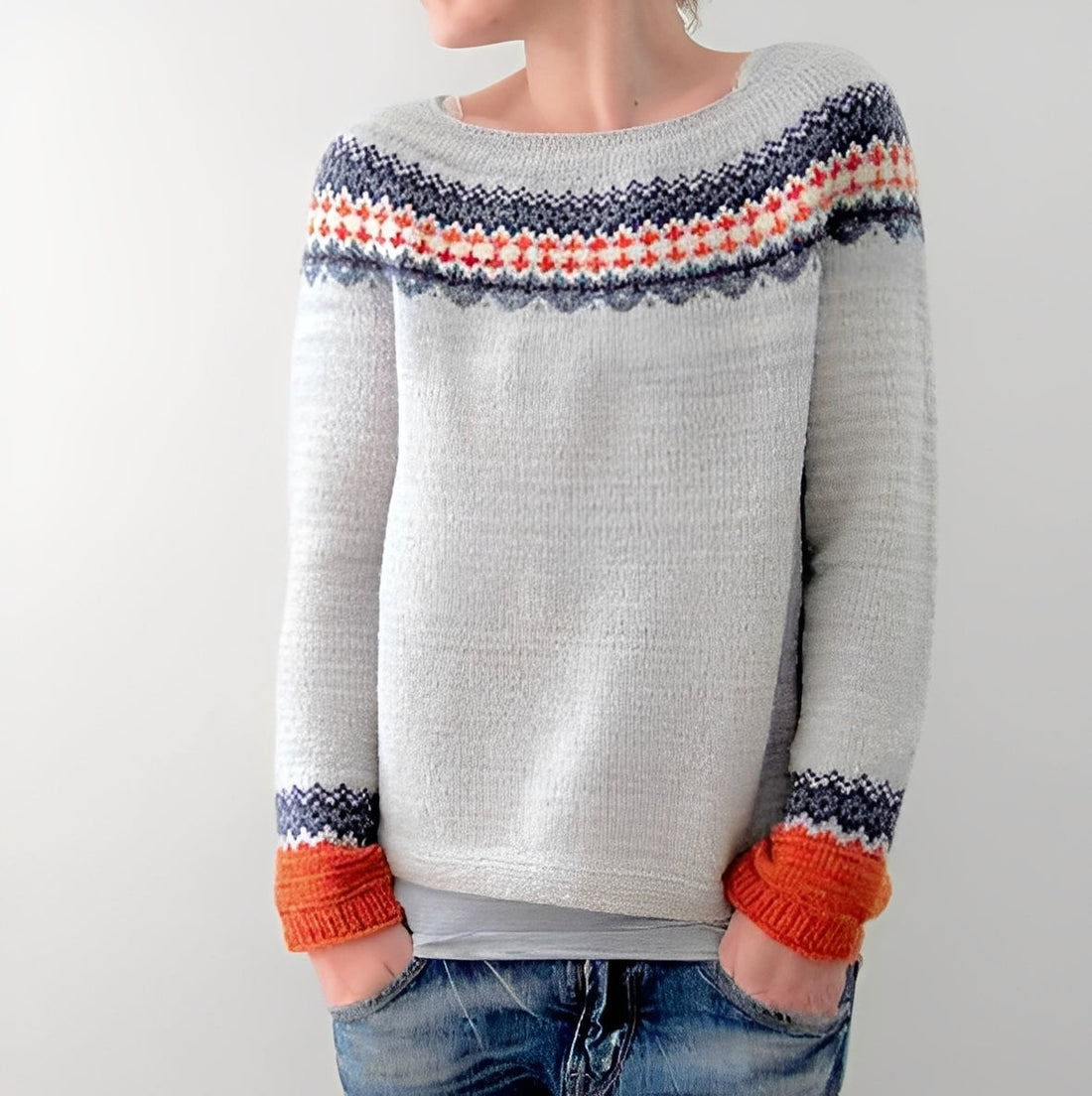 Maryann - Schicker Retro-Pullover für Frauen