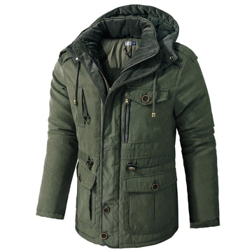 Daniel - Warme Winterjacke mit Kapuze für Männer