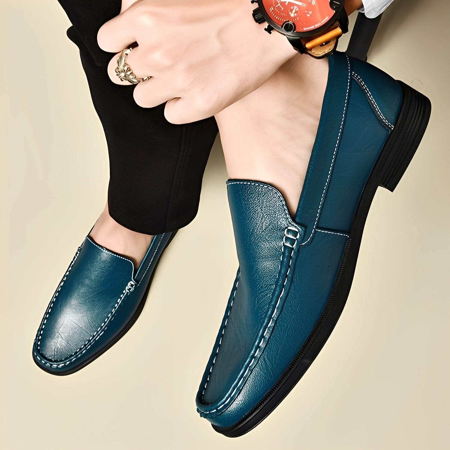 Corwin - Elegante Lederschuhe für Männer