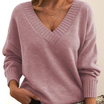 Nicki - Schicker, locker geschnittener Kaschmirpullover für Frauen