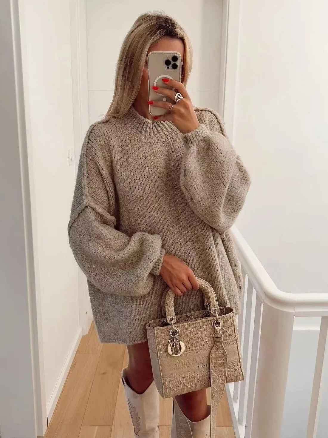 Suki - Leichter Pullover mit Rundhalsausschnitt