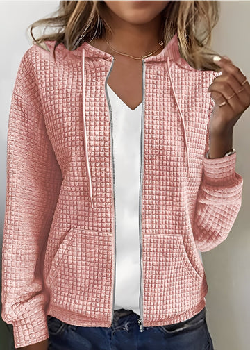 Katherine - Schicker Cardigan mit Kapuze und Taschen für Damen