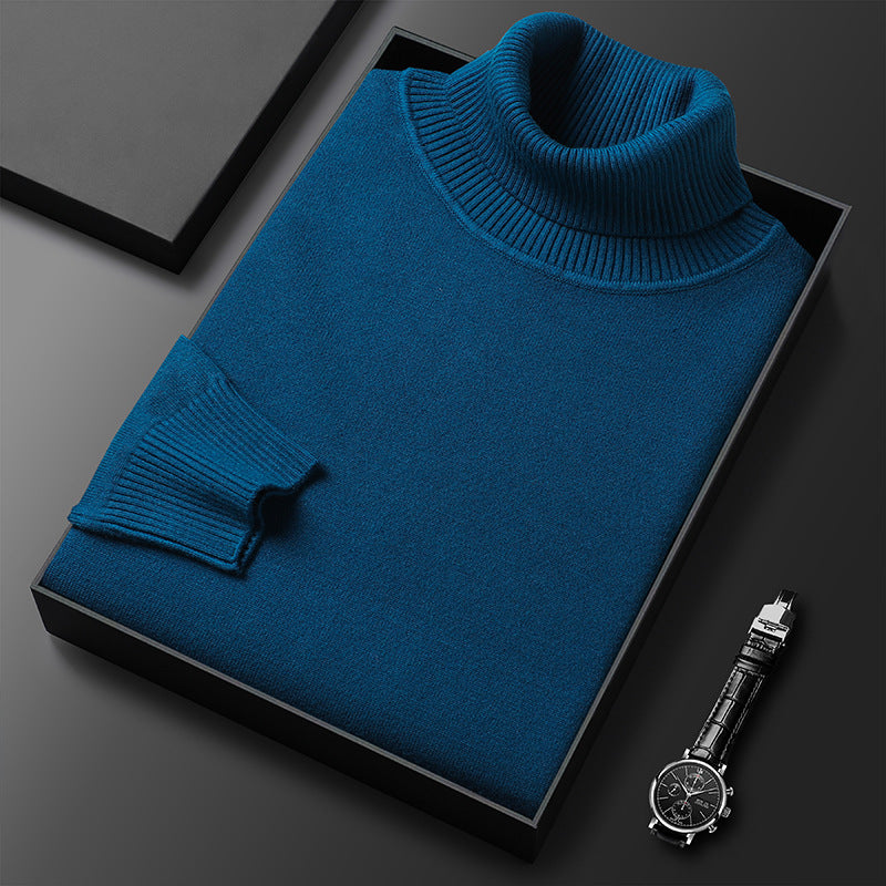 Gareth - Retro-Rollkragenpullover für Männer