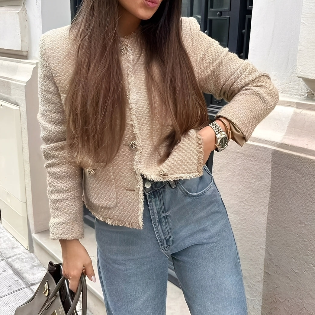 Racquel - Eleganter Damenblazer aus Wolle