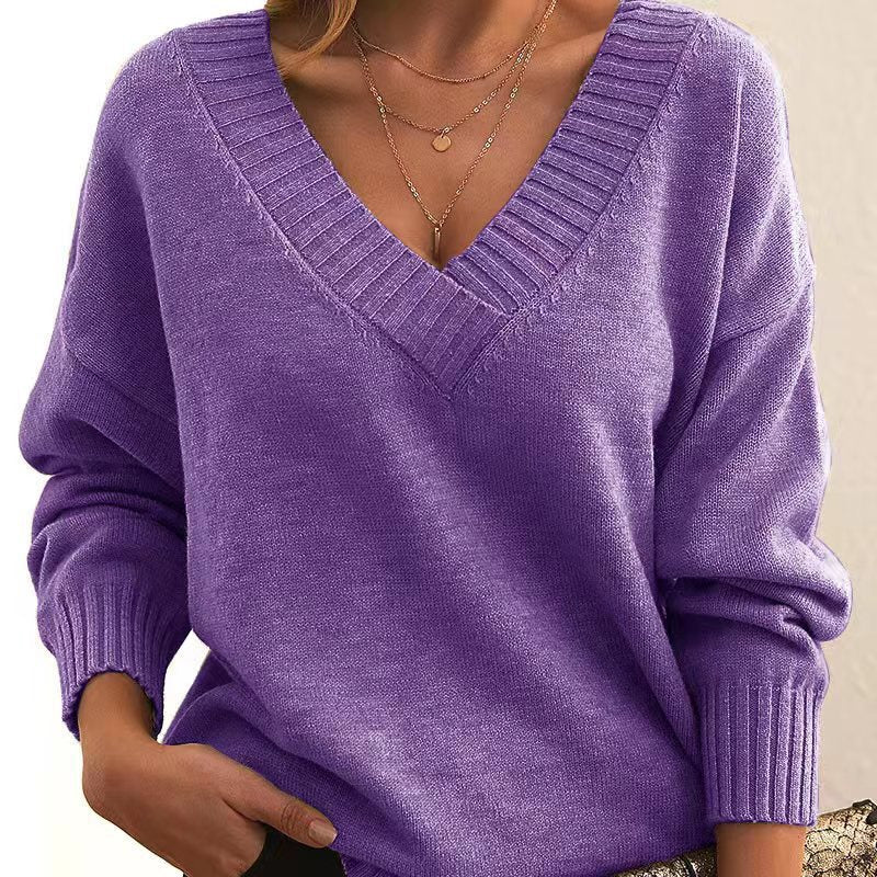 Nicki - Schicker, locker geschnittener Kaschmirpullover für Frauen