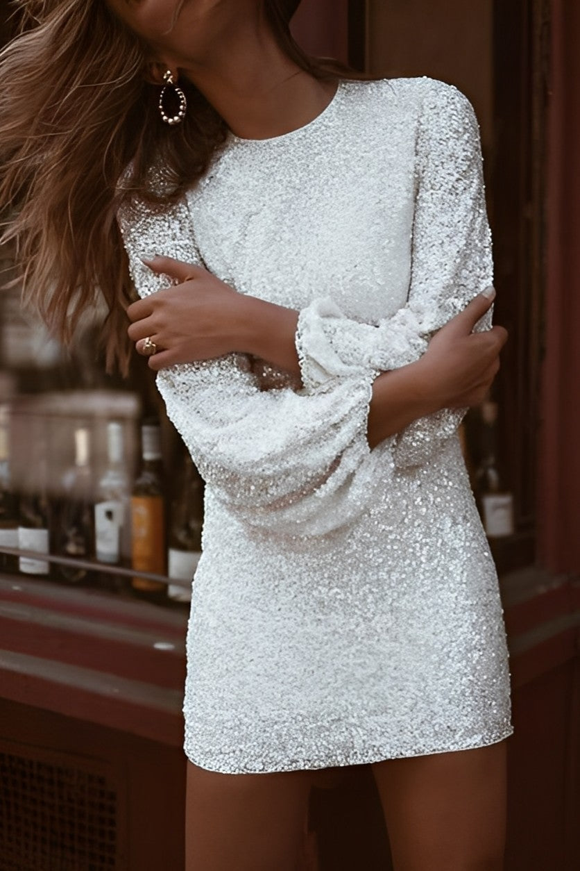 Cheyanne - Schickes, glitzerndes enges Kleid für Damen