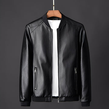 Jeremy - Stylische Herren-Biker-Lederjacke