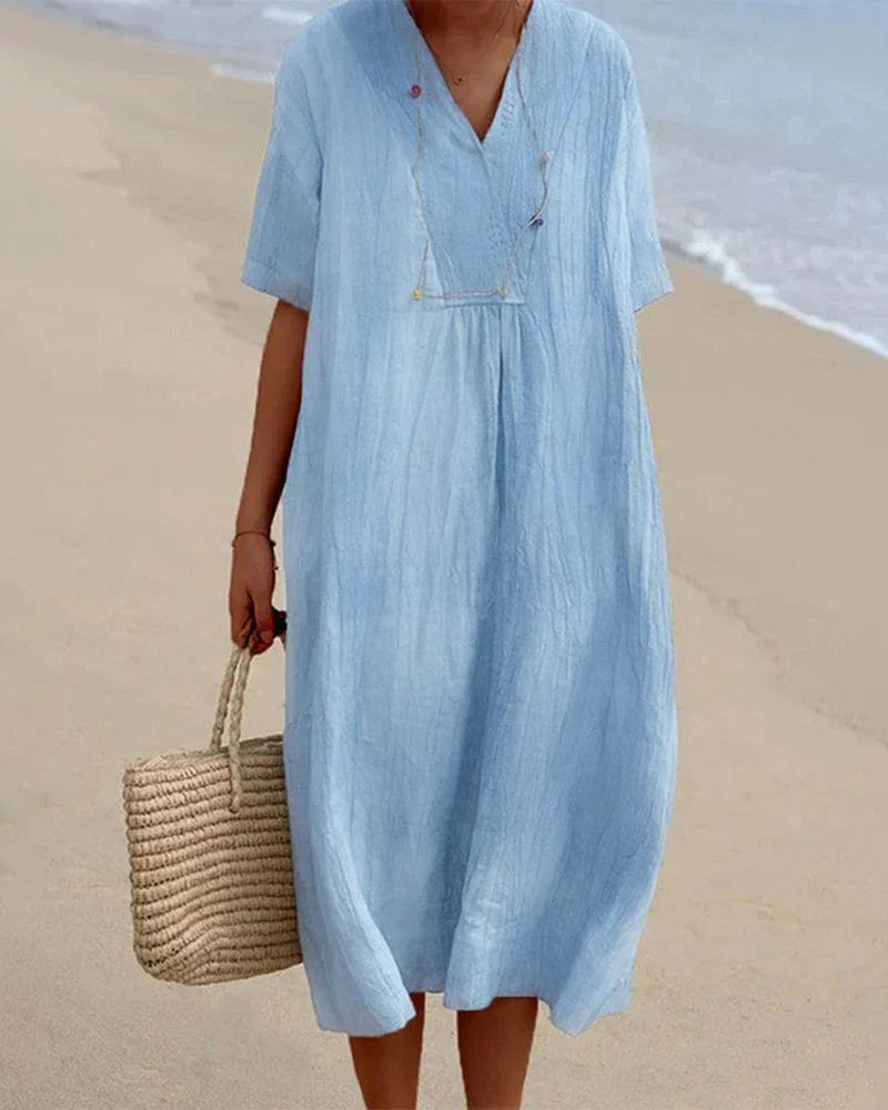 Adelaide - Stilvolles Kleid mit halbem Arm