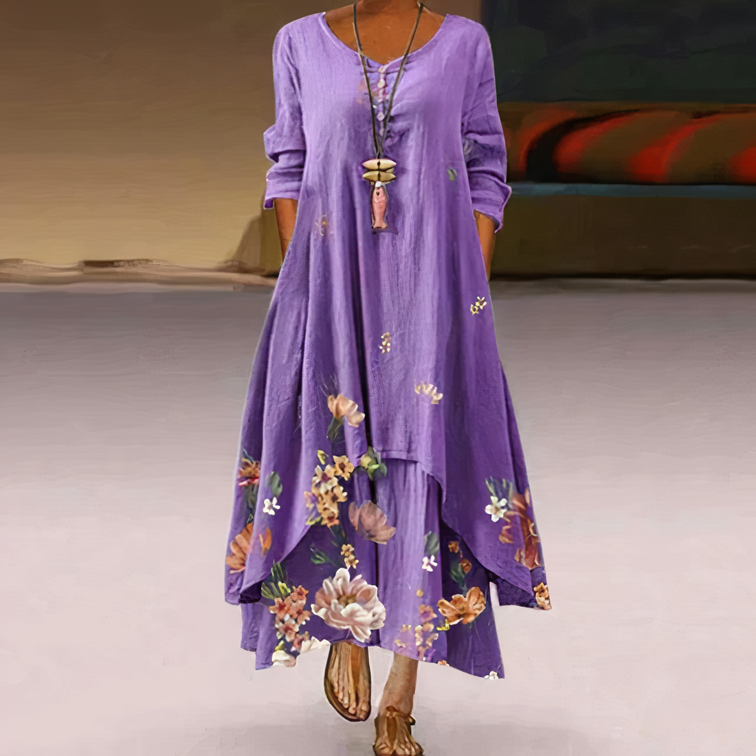 Blume – Stilvolles Kleid