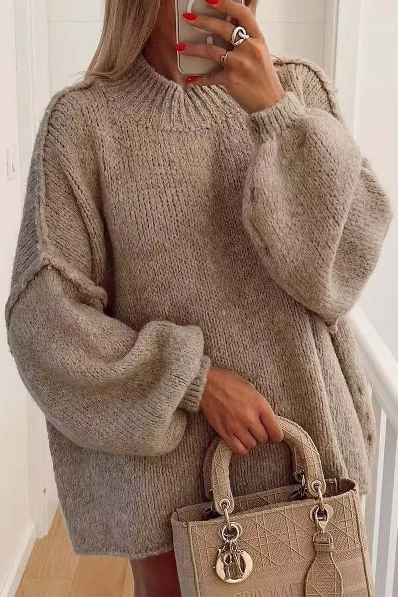 Suki - Leichter Pullover mit Rundhalsausschnitt