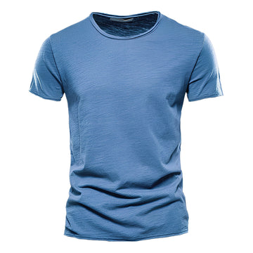 Roderick - Bequemes Kurzarm-Baumwollshirt für Männer