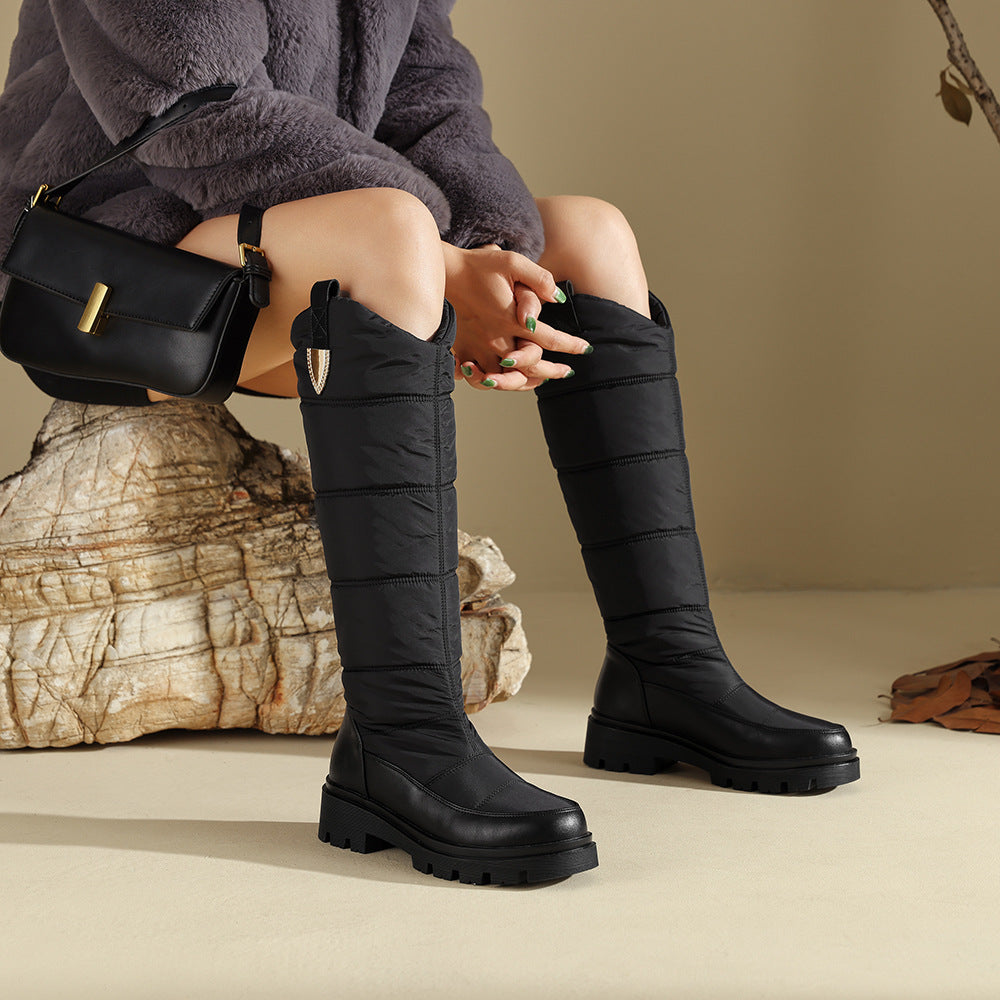 Clarissa - Schicke, gefütterte Schneestiefel für Damen