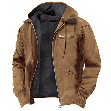 Daniel - Bequeme Herrenjacke mit Kapuze