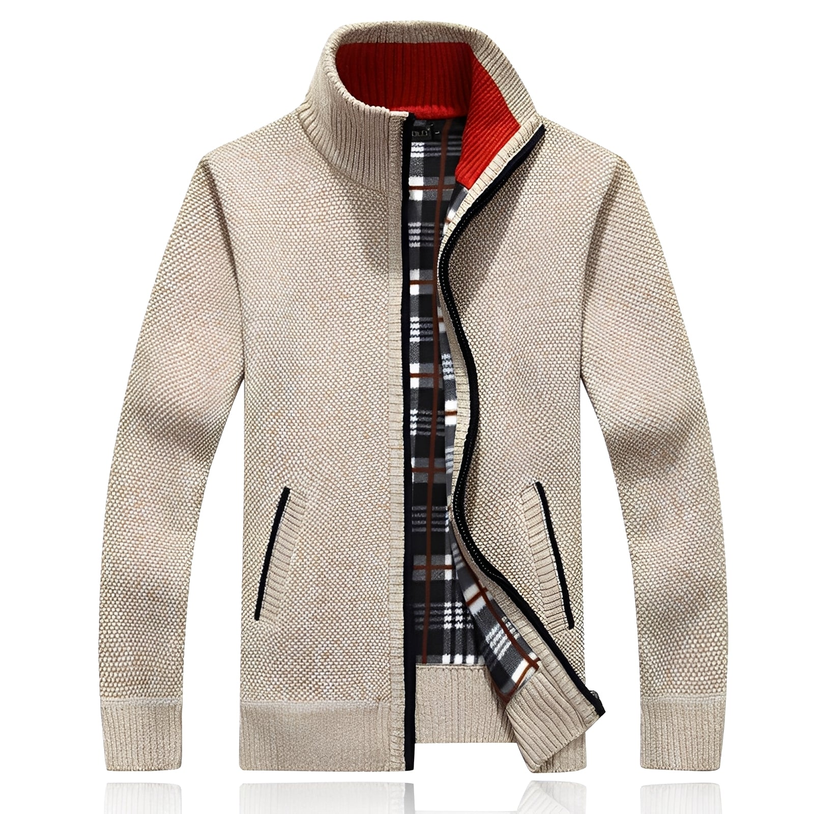 Samson - Herren Freizeitjacke mit Fleecefutter