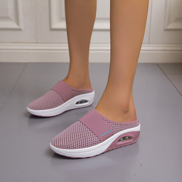 Wendi - Orthopädische Slip-On-Keilsandalen für Frauen