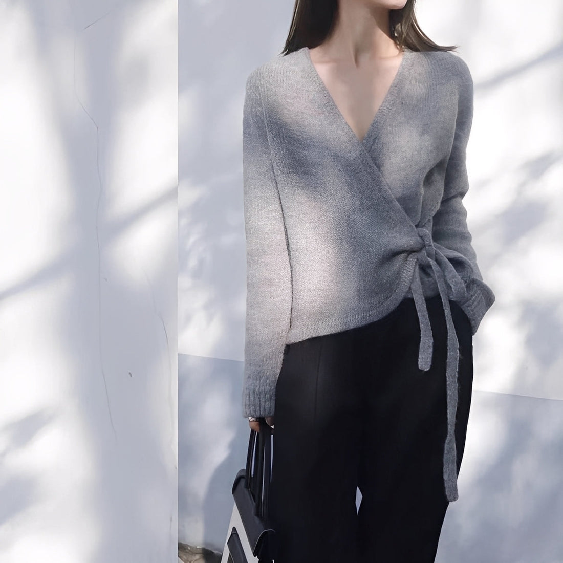 Eleanore - Stilvoller Pullover mit asymmetrischem Design für Frauen