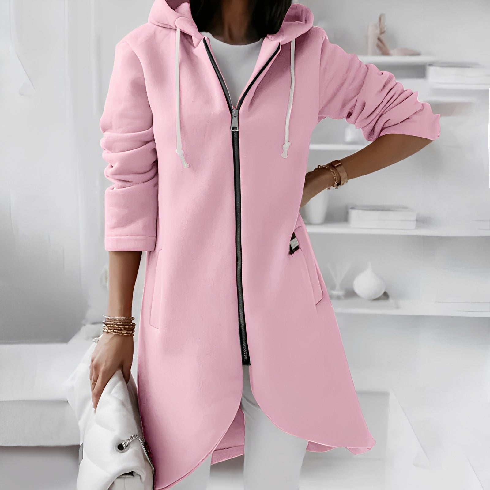 Myranda - Schicke Jacke mit Kapuze für Damen
